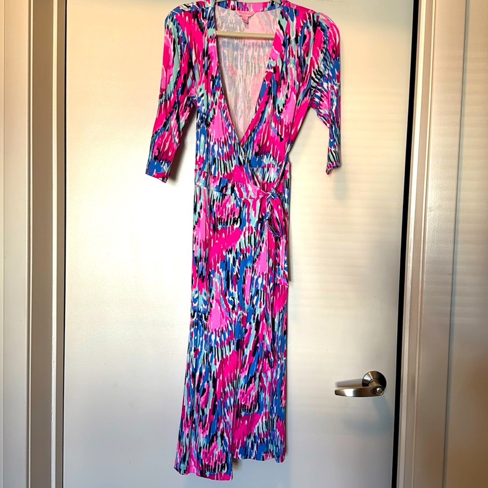 Lily Pulitzer wrap dress